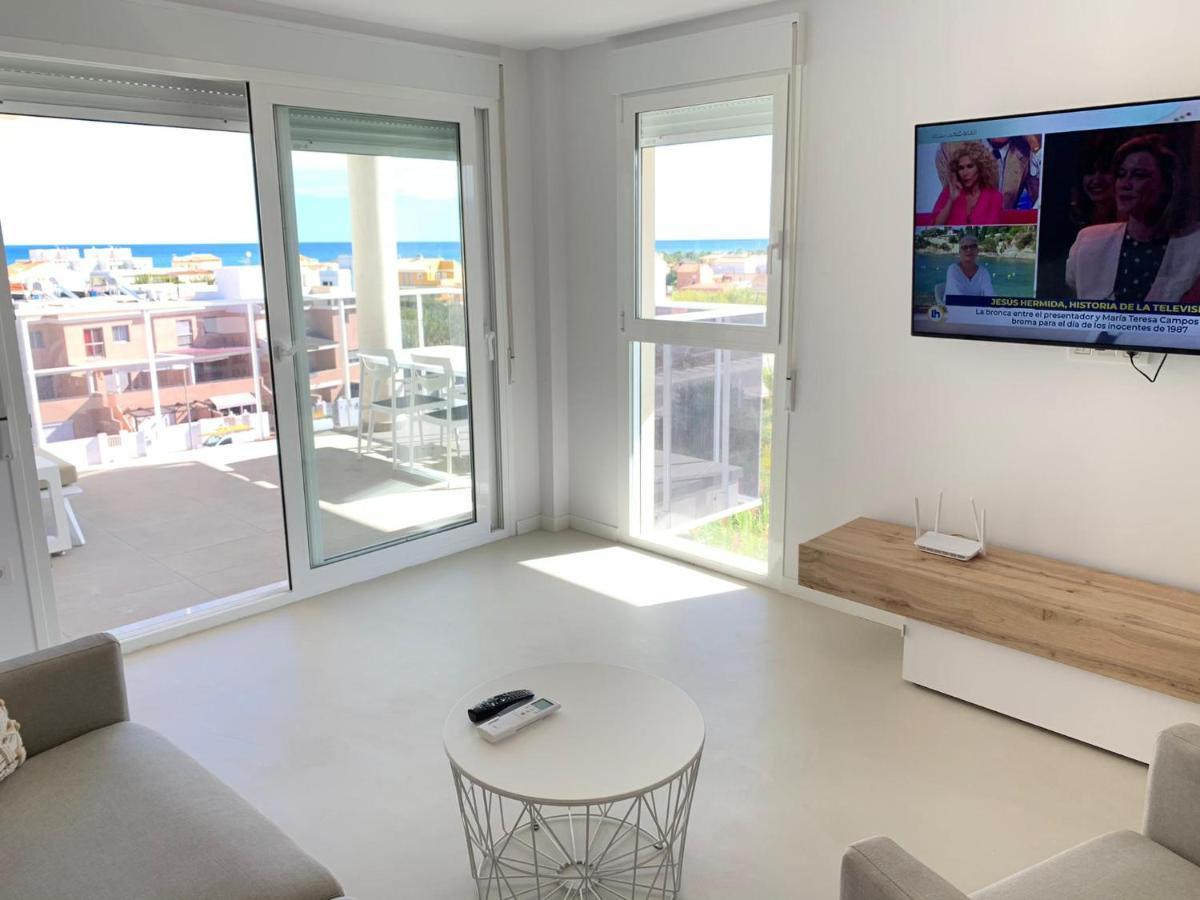 Beautiful Apartment With Pool Near The Beach Олива Екстериор снимка