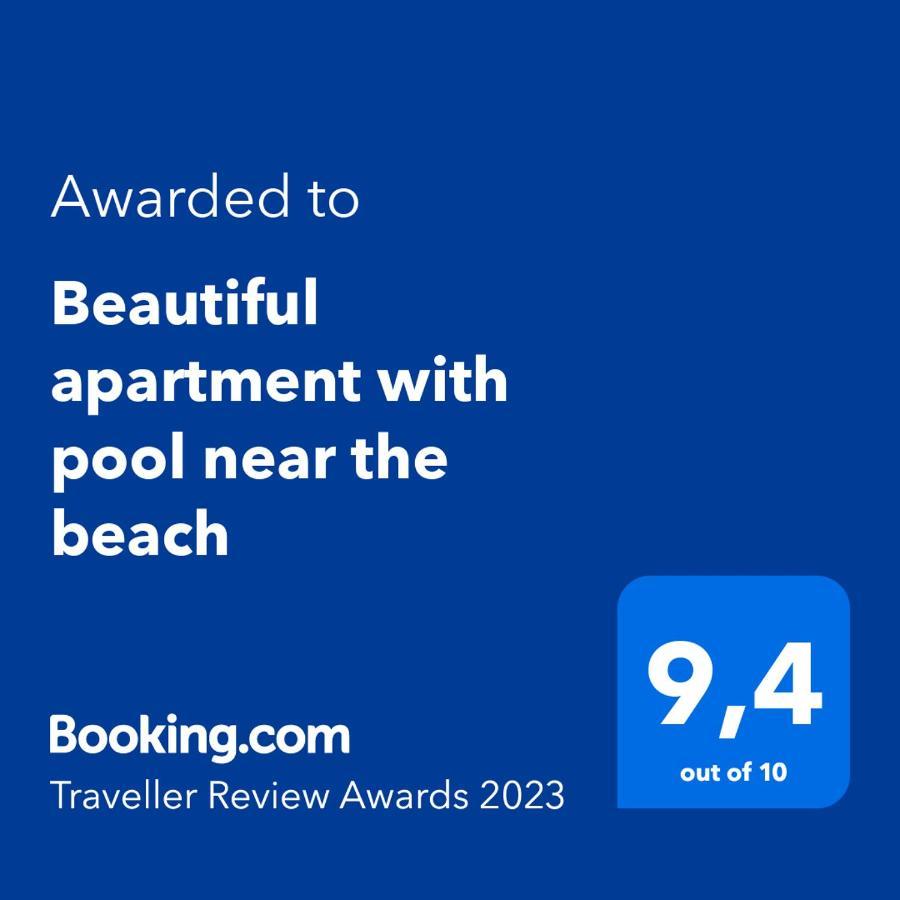 Beautiful Apartment With Pool Near The Beach Олива Екстериор снимка